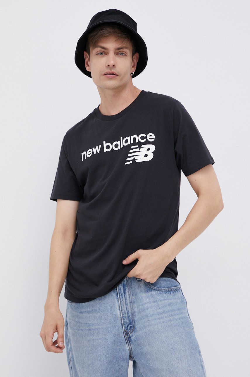 Тениска New Balance Classic Core Tee Черно | MT03905BK, 0