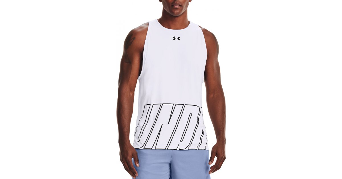 Потник Under Armour Baseline Reversible Tank Бяло | 1361899-100, 1