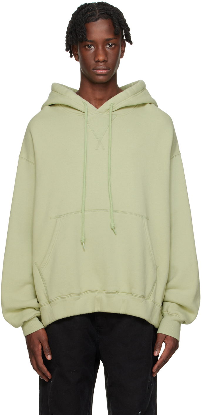 Суитчър R13 R13 Side Gusset Hoodie Зелено | R13MK192-K001AK, 0