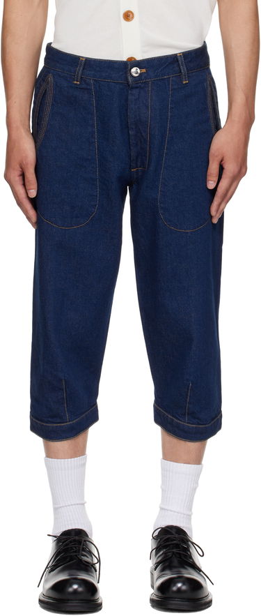 Дънки Vivienne Westwood Vivienne Westwood Casa Breeches Jeans Синьо | 3902000Z-W0162-, 0