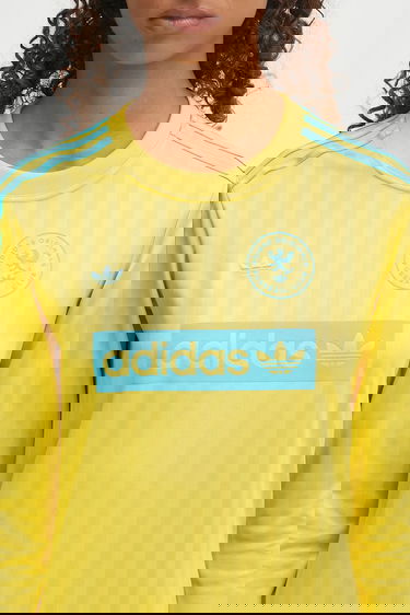 Фланелка adidas Originals Originals Football Club Long-Sleeve Jersey Жълто | JW2561, 3