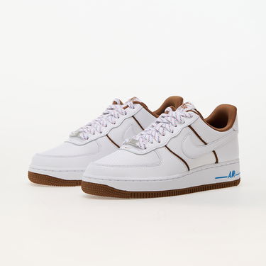 Кецове и обувки Nike Air Force 1 07 LX "White & Light British Tan" Бяло | FN5757-100, 4