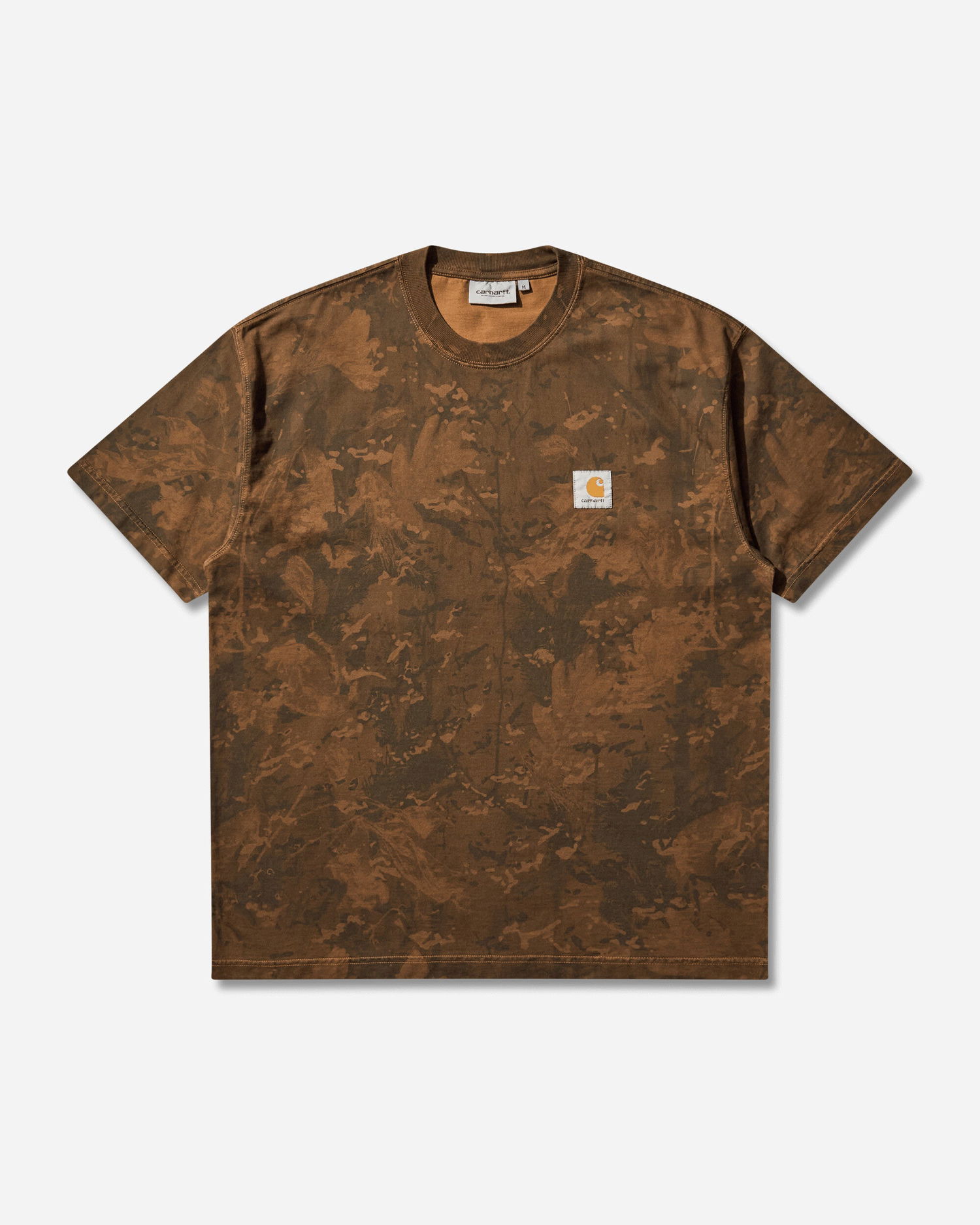 Тениска Carhartt WIP Camo Combi T-Shirt Garment Dyed Кафяво | I035859 3G1GD, 0