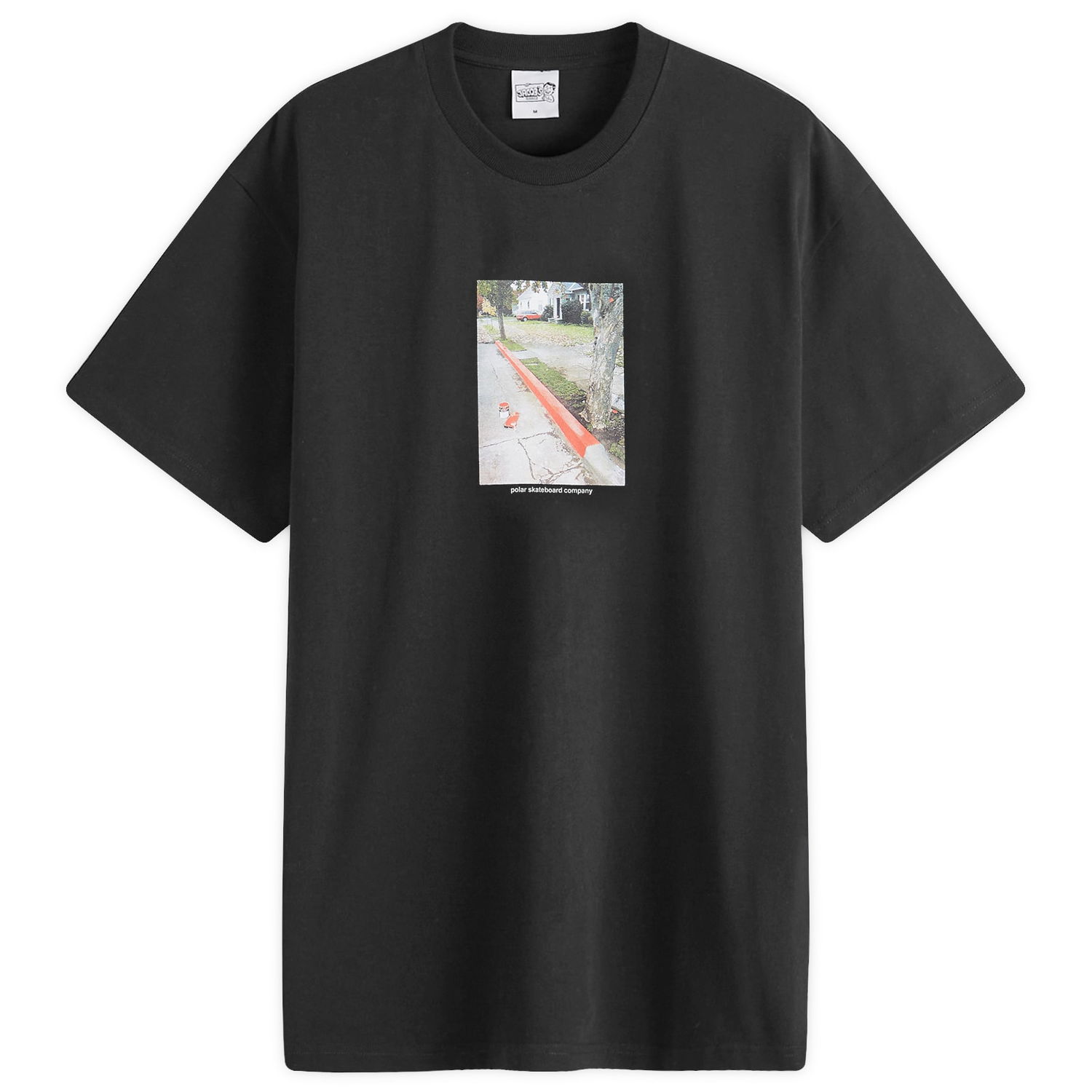 Тениска Polar Skate Co. Red Curb T-Shirt Черно | PSC-F24-38, 0