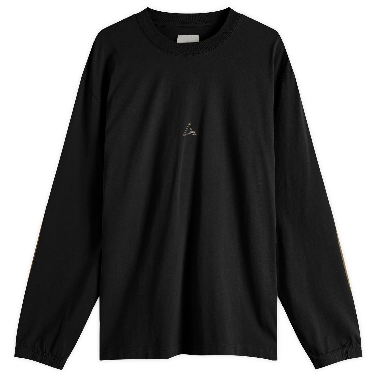 Тениска ROA ROA Logo Long Sleeve T-Shirt, Size Large Черно | RBMW0399JY35-BLK0001, 1