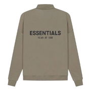 Essentials Mockneck Half Zip Sweatshirt