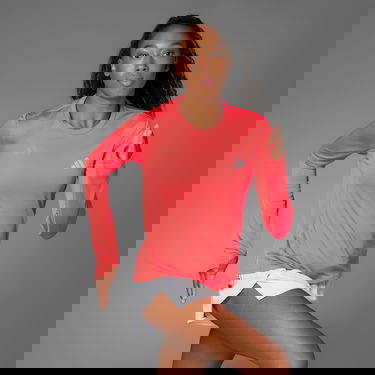 Тениска adidas Performance Adizero Ekiden Розово | jm7899, 2