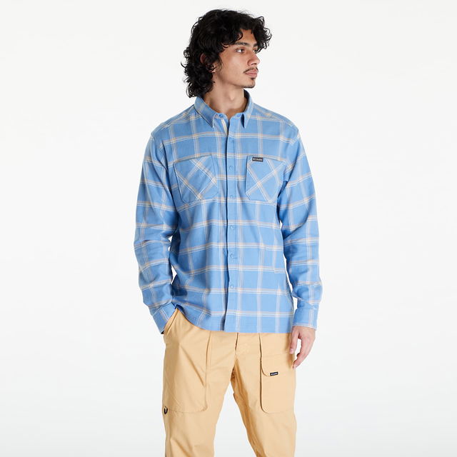 Landroamer Woven Long Sleeve Shirt Blue