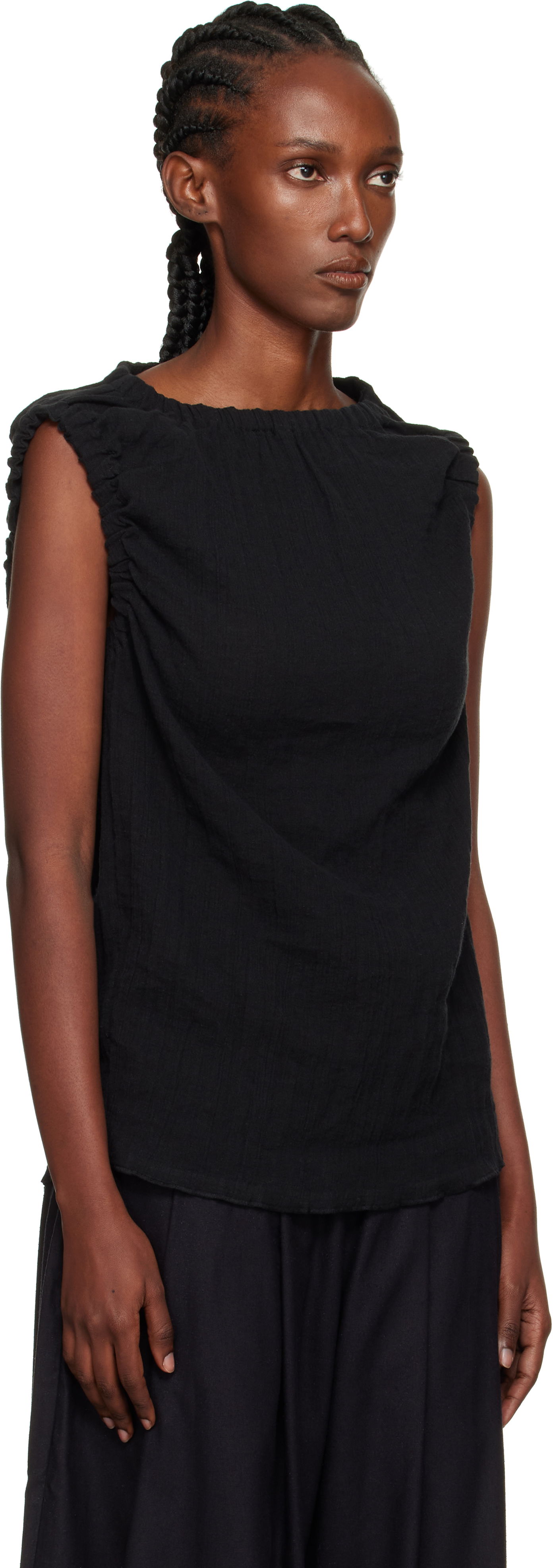 Потник Baserange Baserange Mia Sleeveless Top Черно | TSMI-CL-AU25, 1
