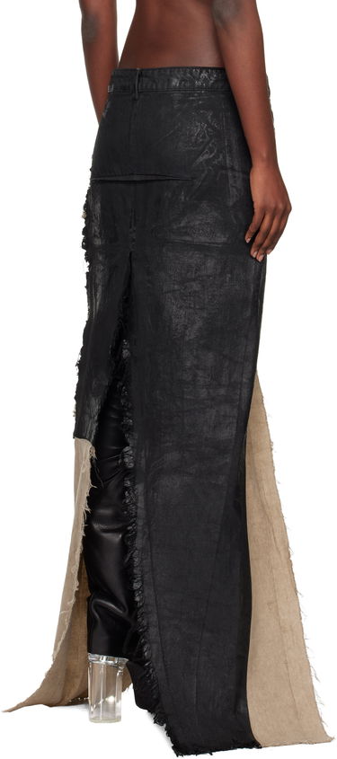 Пола Rick Owens Concordians Sliced Denim Maxi Skirt Многоцветен | RO02E4393 BMC921, 2