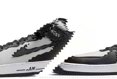 Кецове и обувки Nike Stüssy x Air Force 1 Mid "Black" Черно | DJ7840-002, 1
