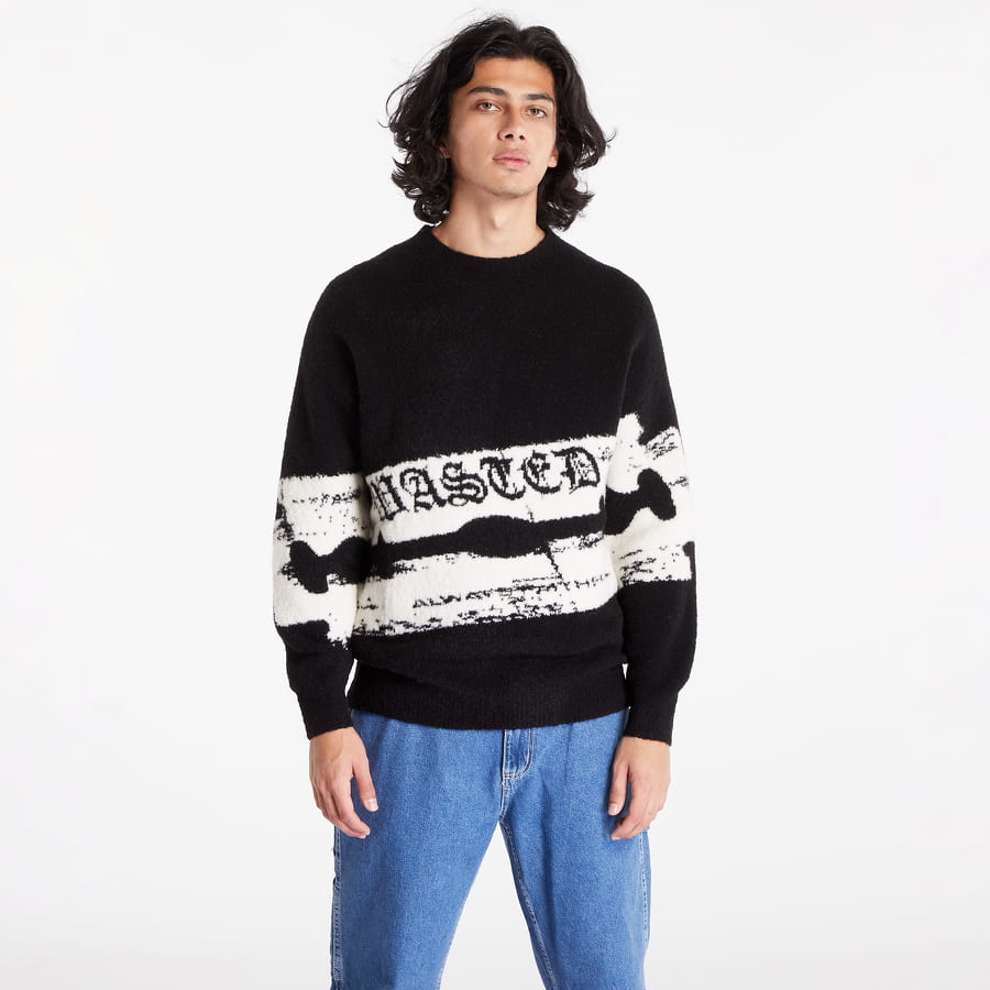 Пуловер Wasted Paris Razor Pilled Sweater Черно | WP_000014, 0