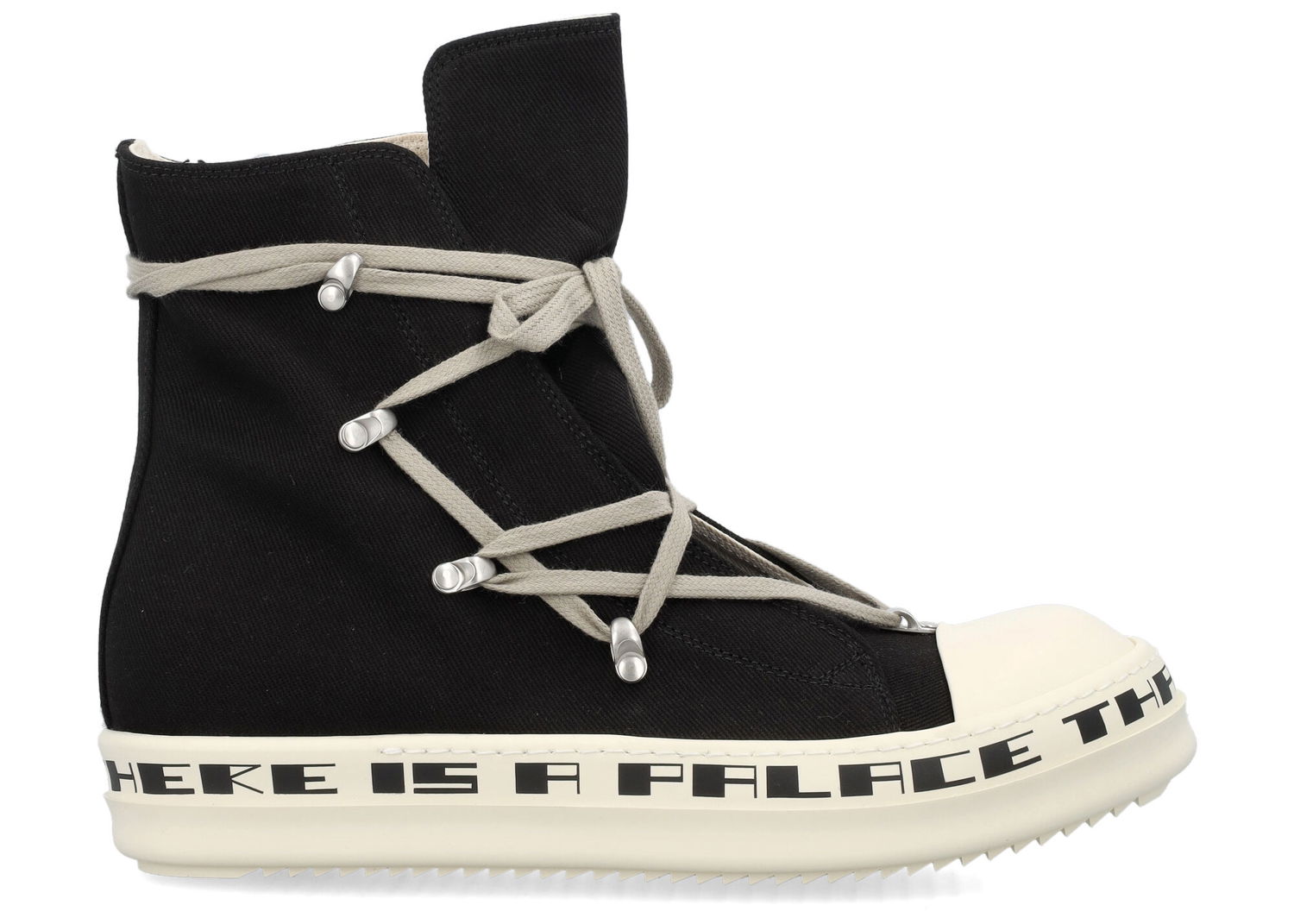 Кецове и обувки Rick Owens DRKSHDW Hexa High "Black Milk" Черно | DU02C5805 DOEP8 9119, 0