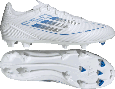 Кецове и обувки adidas Performance F50 LEAGUE FG/MG Бяло | ie1293, 3