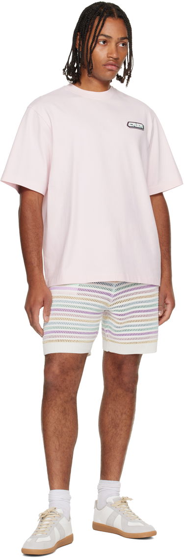 Тениска Casablanca 'Casa' Racing Oversized Short Sleeve T-shirt Розово | M-AW25-JTS-044-01, 3