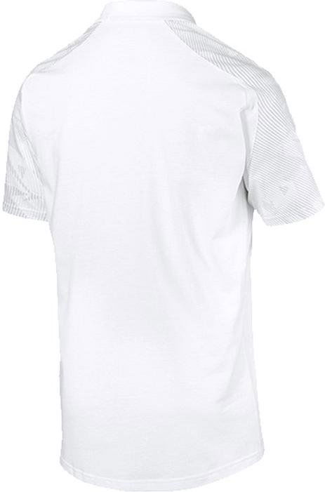 Поло тениска Puma CUP Sideline Striped Sleeve Polo Shirt Бяло | 65604704, 1