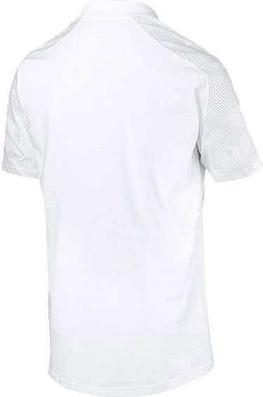 Поло тениска Puma CUP Sideline Striped Sleeve Polo Shirt Бяло | 65604704, 1