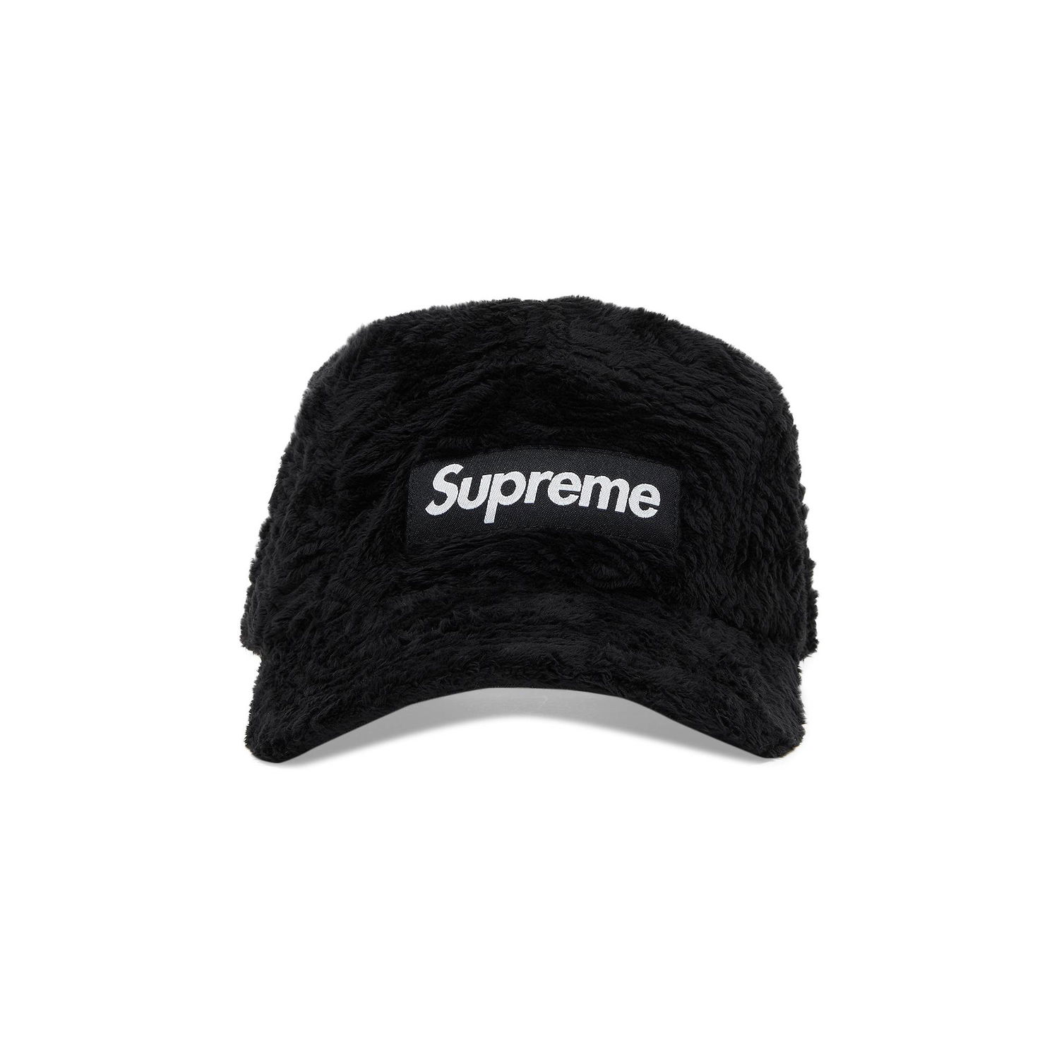 Шапка с козирка Supreme Swirl Fleece Camp Cap Черно | FW22H80 BLACK, 1