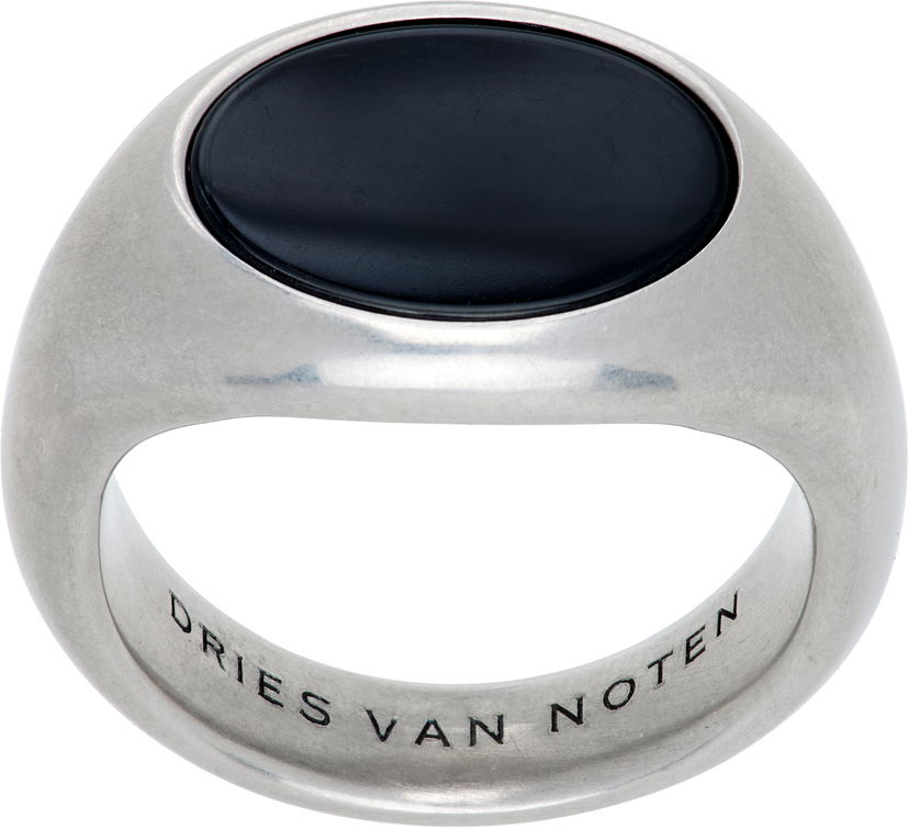 Пръстен Dries Van Noten Dries Van Noten Stone Ring Металик | 252-028223-088