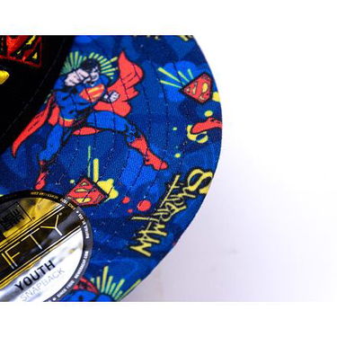 Шапка с козирка New Era Warner Bros Superman 9FIFTY Snapback Cap (52-54 cm) Тъмно синьо | 60595402, 9