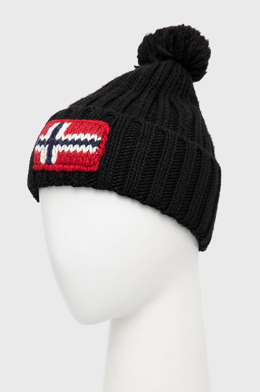 Шапка Napapijri Beanie Черно | NP0A4GKB0411, 1