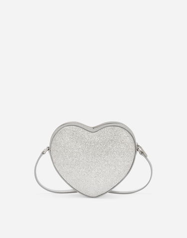 Чанта през рамо Dolce & Gabbana Dolce & Gabbana Dg Girlie Heart Glittery Fabric Bag Металик | EB0248AA74580998, 2