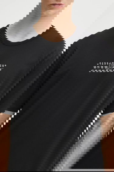 Тениска Maison Margiela MM6 Maison Margiela Numbers Print T-Shirt Черно | SH0GC0057.S24312.900, 3
