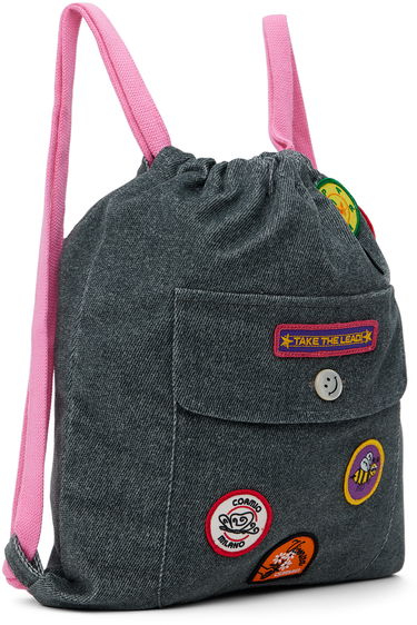Раница CORMIO Cormio Badge Backpack Сиво | BACKPACK CORDUROY, 1