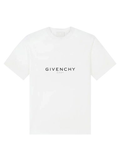 Тениска Givenchy Reverse Slim Fit T-Shirt Бяло | BM71653Y6B 100