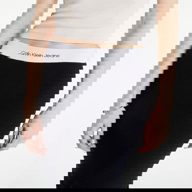 Пола CALVIN KLEIN Contrast Waistband Knitted Skirt Черно | J20J218855 BEH, 4