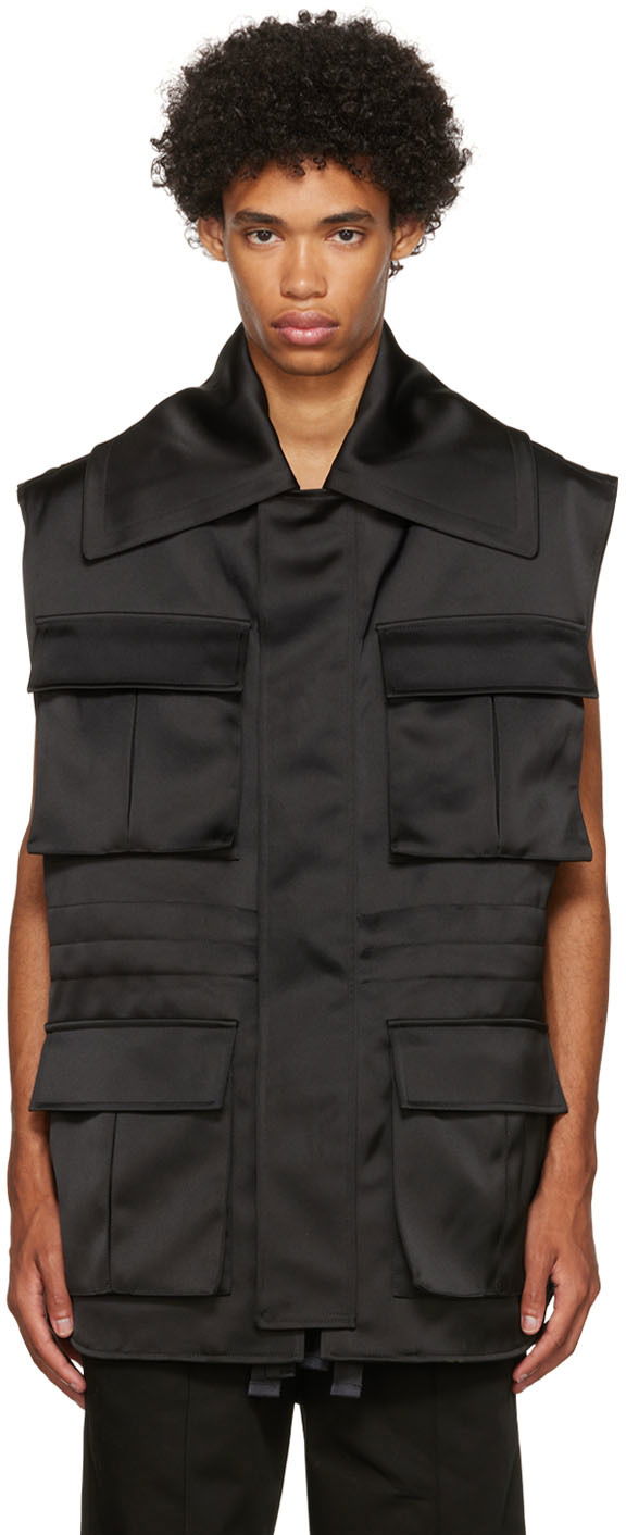 Жилетка AMI Polyester Vest Сиво | HJK001.225, 0