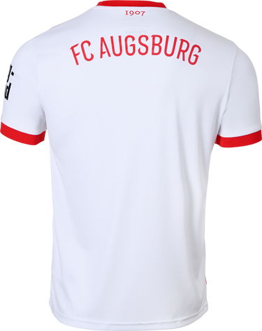 Фланелка Mizuno FC Augsburg Home Jersey 2025/26 Бяло | p2gacx10-01, 2