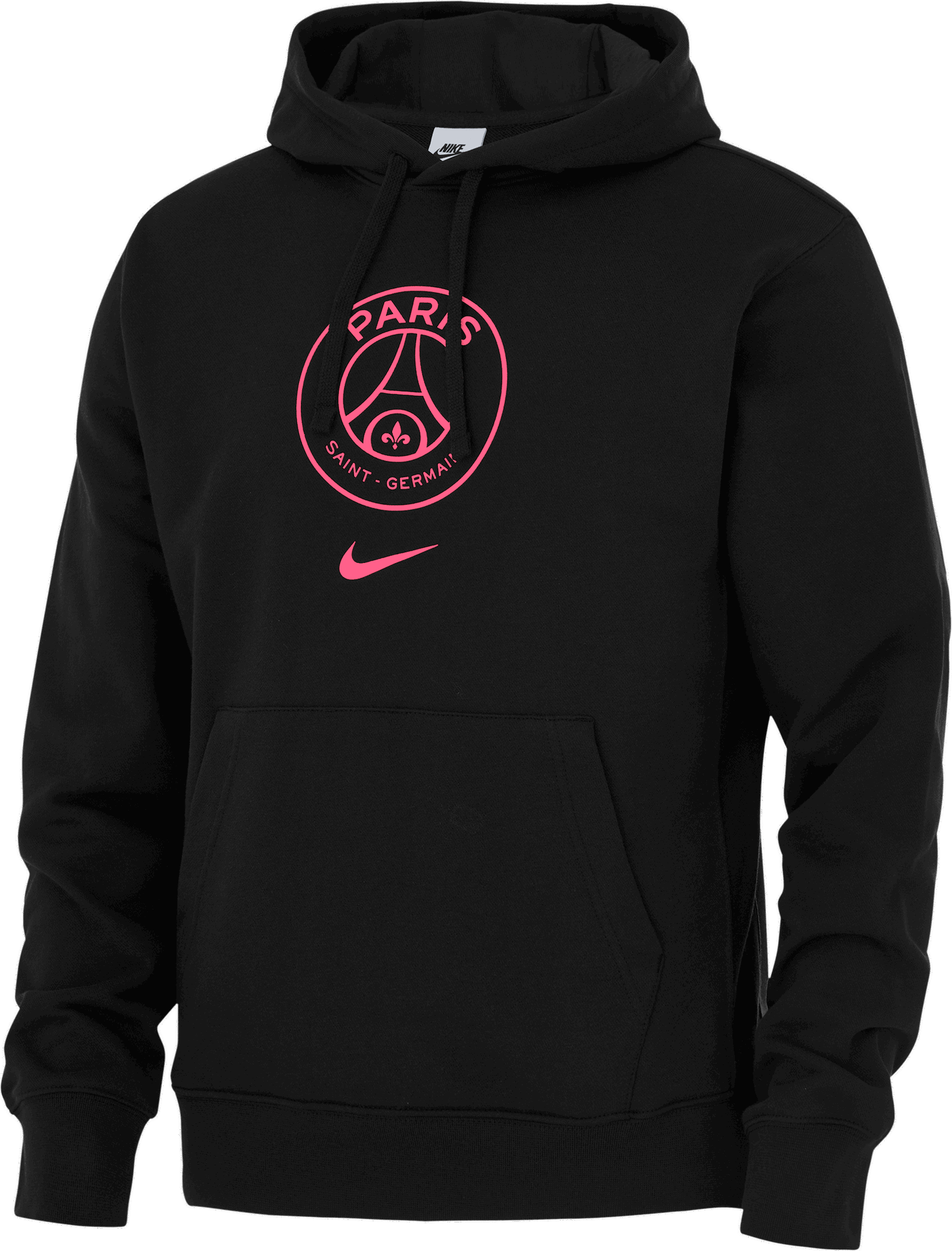 Суитчър Nike Paris Saint-Germain FC Club Hoodie Черно | a33049-010, 0