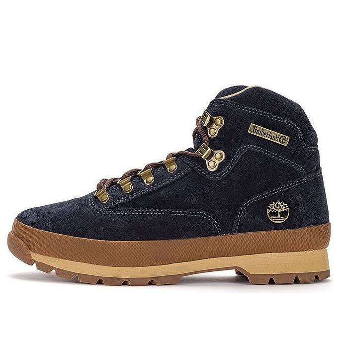 Кецове и обувки Timberland Euro Hiker Mid Boots Синьо | A6839W