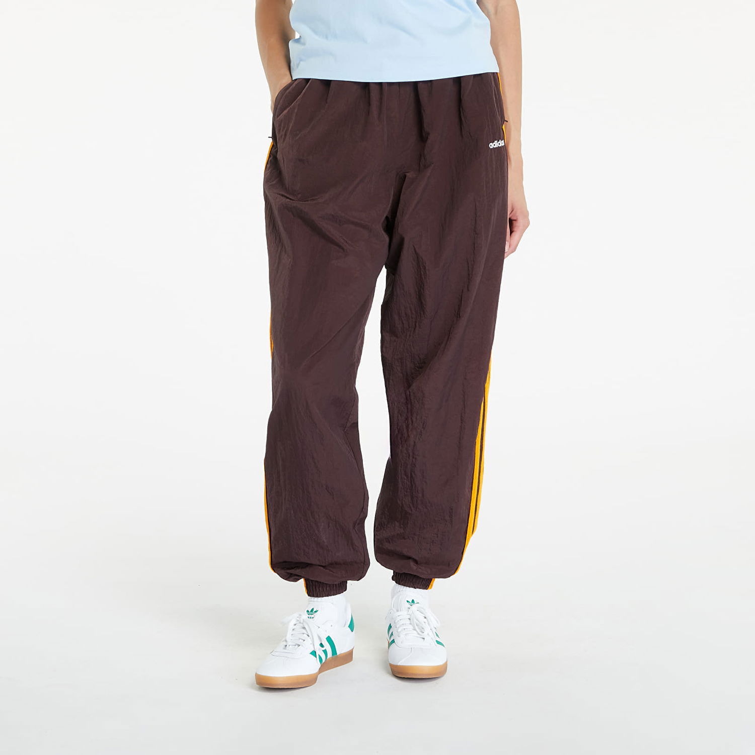Спортни панталони adidas Originals '80S Track Pants Shadow Brown Кафяво | JC6147, 0