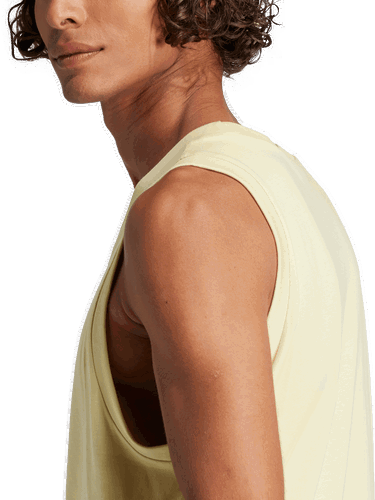 Потник adidas Originals adidas Essentials Small Logo Tank Top Жълто | je8979, 5