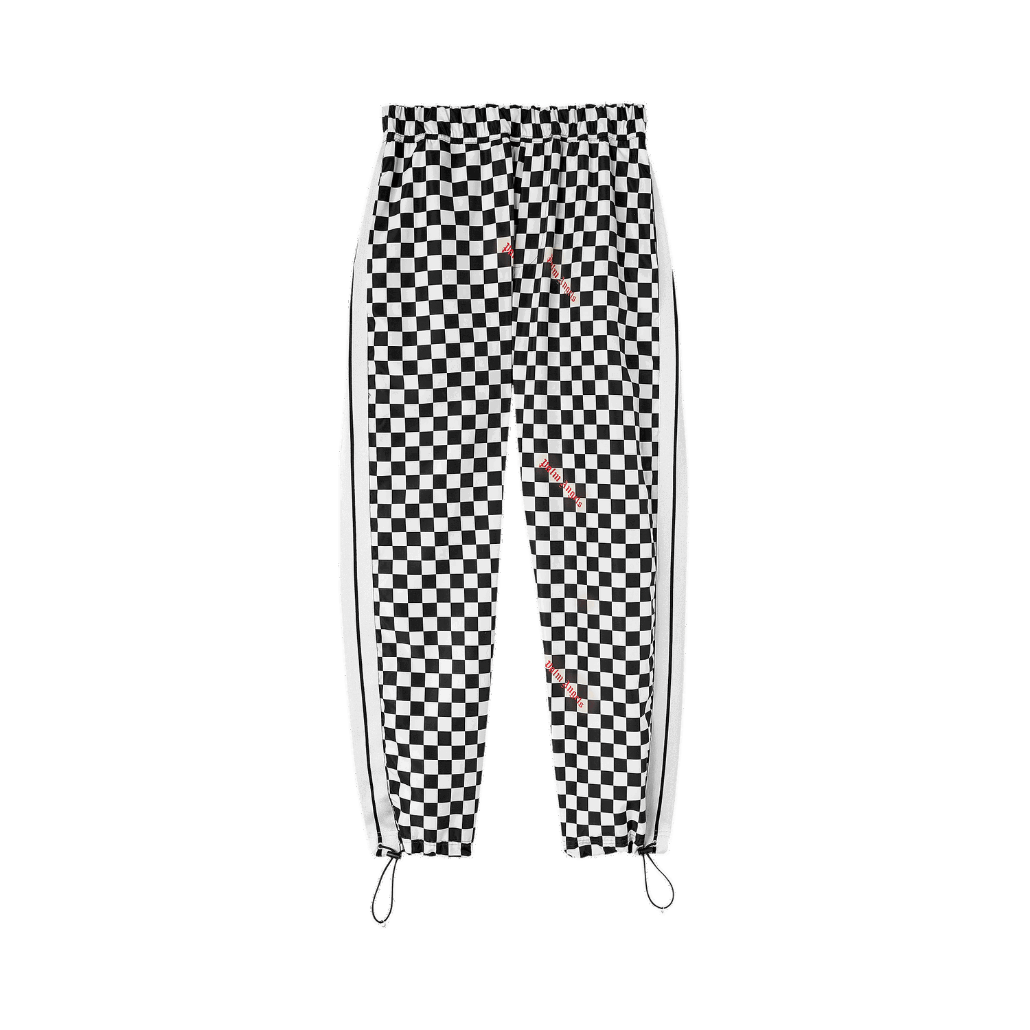 Панталони Palm Angels Damier Print Aftersport Pants Черно | PMCA051F22FAB0031025, 0
