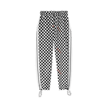 Панталони Palm Angels Damier Print Aftersport Pants Черно | PMCA051F22FAB0031025, 0