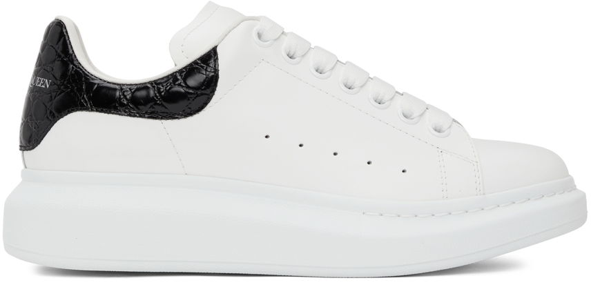 Кецове и обувки Alexander McQueen Croc Oversized Бяло | 625162WHYB8, 0
