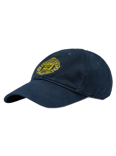 Шапка с козирка Balenciaga Quest Cap Тъмно синьо | 670767410B24000