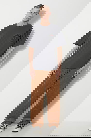 Тениска Columbia Painted Peak T-Shirt with Utility Mesh Pocket Сиво | 2074481, 1