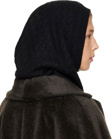 Шапка Max Mara Romana Cable-Knit and Ribbed Balaclava Бежово | 2524576012600, 4