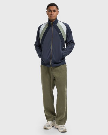 Яке Fred Perry Striped Panel Track Jacket Тъмно синьо | J1320-738, 2