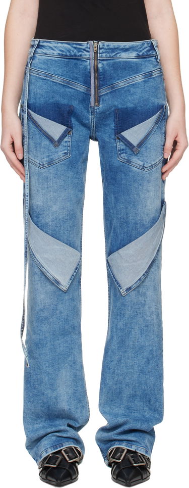 Дънки Ottolinger Ottolinger Loose Fit Jeans Синьо | 117-202817-02, 0