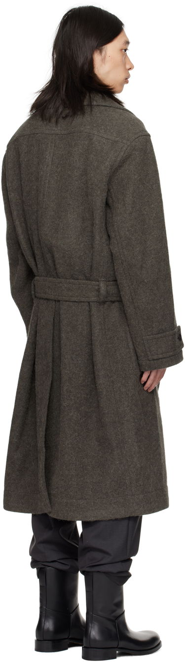 Палта LEMAIRE Lemaire Soft Belted Coat Зелено | CO1135 LF504, 2