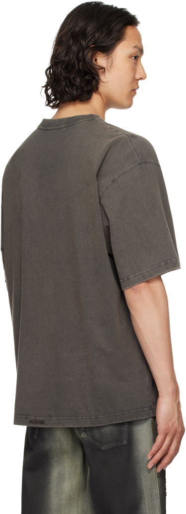 Тениска We11done We11done Selldone Patch T-Shirt Сиво | WD-TT1-25-757-U-CH, 2