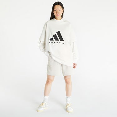 Тениска adidas Originals Basketball Tee UNISEX "Cloud White" Бяло | IA3448, 0