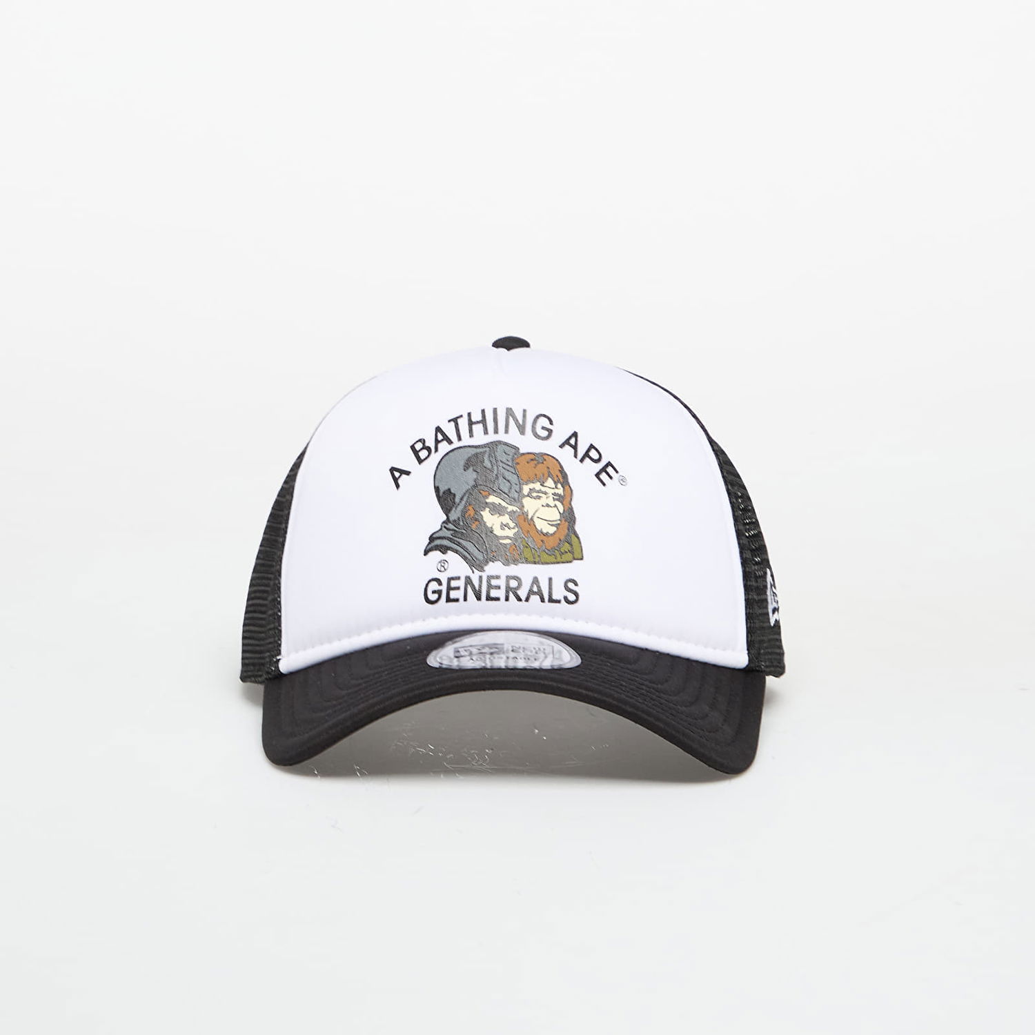 Шапка с козирка BAPE A BATHING APE x New Era 9Forty Generals Trucker Cap Многоцветен | 001CPL831901CBLK, 0