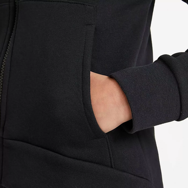Суитчър Nike Sportswear Club Fleece Full-Zip Hoodie Черно | DC7118-010, 3