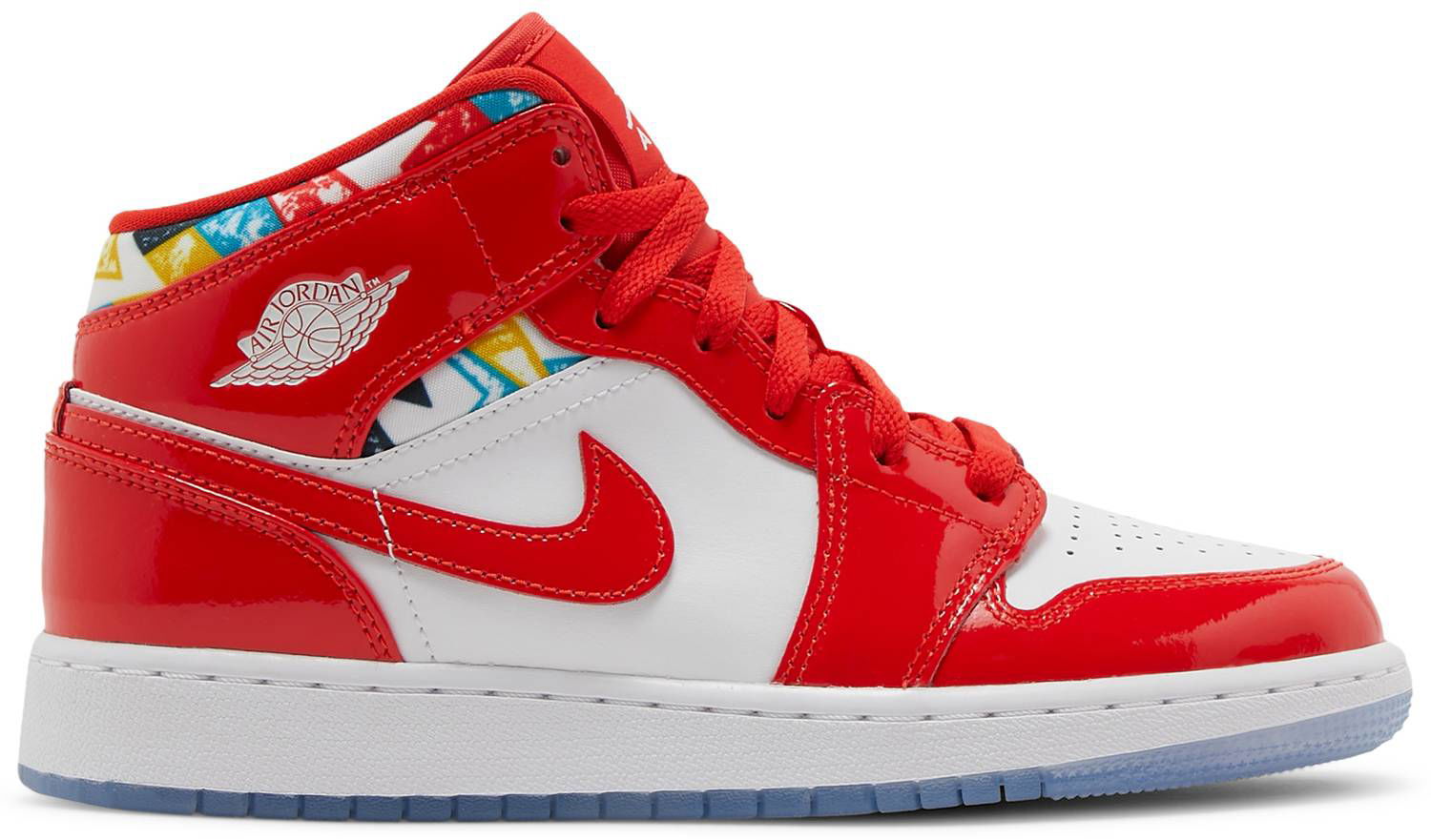 Кецове и обувки Jordan Air Jordan 1 Mid SE "Barcelona Sweater" GS Червено | DC7248-600, 0